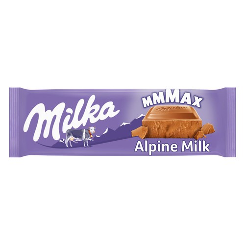 Milka Max Alpine Milk Chocolate Bar