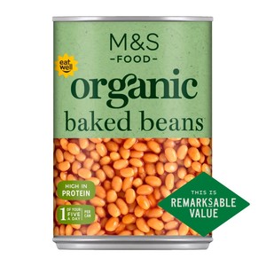 M&S Organic Baked Beans