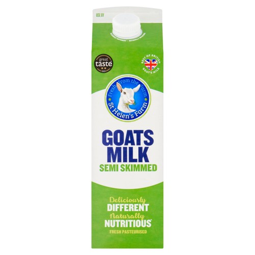 St Helen's Farm Semi Skimmed Goats Milk