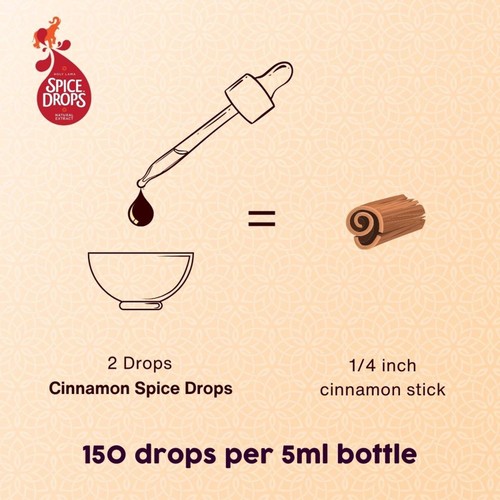 Spice Drops Concentrated Natural Cinnamon Extract