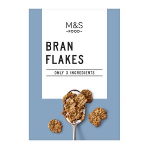 M&S Only 3 Ingredients Bran Flakes