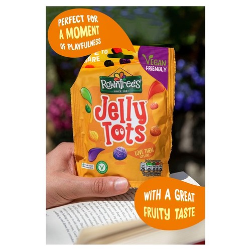 Rowntree's Jelly Tots Sweets Sharing Bag