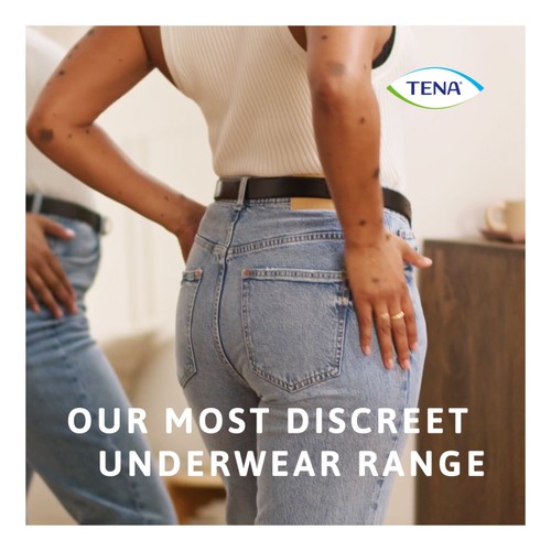 TENA Silhouette Incontinence Pants Black M