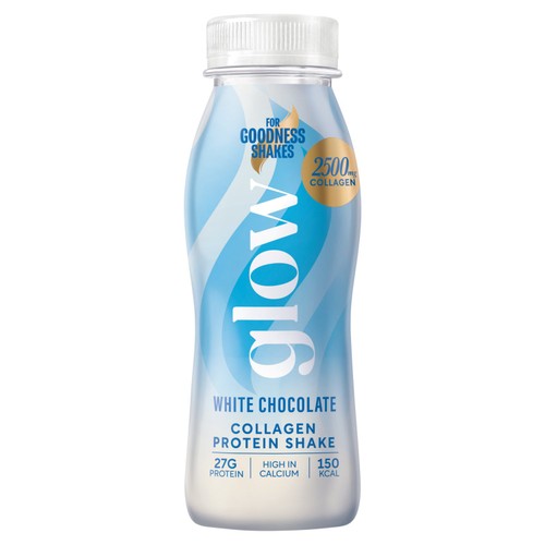 For Goodness Shakes Glow Collagen Protein Shake White Chocolate