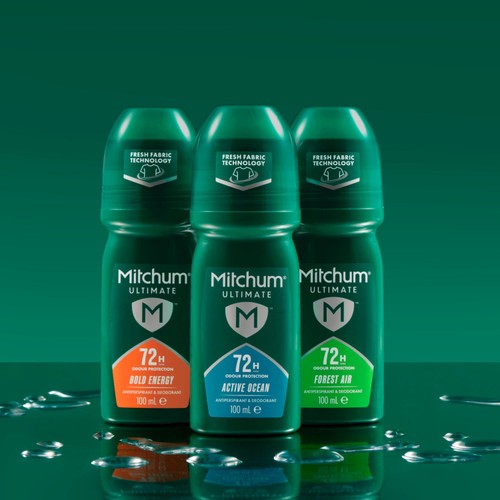 Mitchum Male Ultimate 72H Roll-On, Forest Air