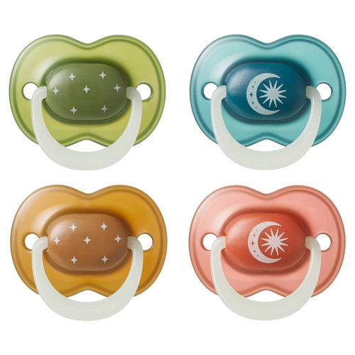 Tommee Tippee NightGlow Soothers, 18-36 Months
