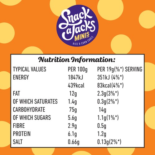 Snack a Jacks Lightly Salted Caramel Rice Cakes