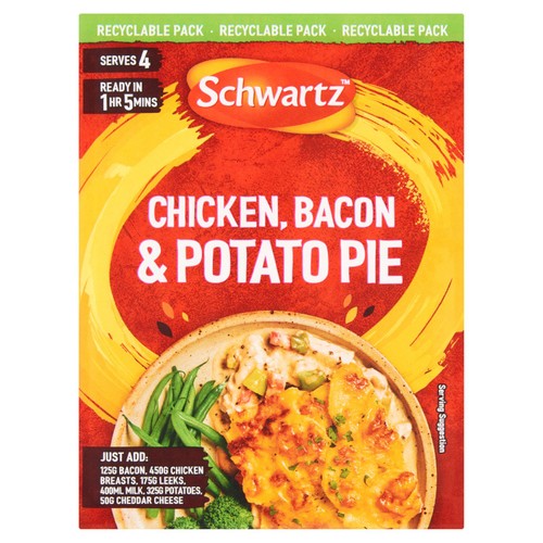 Schwartz Chicken Bacon & Potato Pie