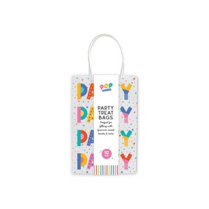 Pop Party Paper Treat Party Bags