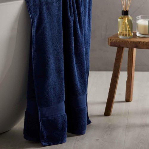 M&S Super Soft Pure Cotton Face Towels, Midnight
