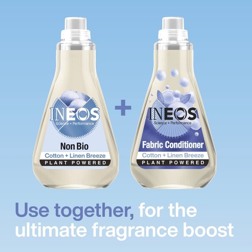 INEOS Fabric Conditioner Cotton + Linen Breeze 50 Washes