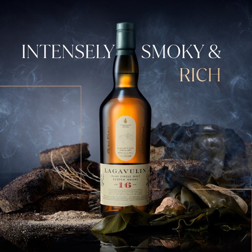 Lagavulin 16 Year Old Single Malt Scotch Whisky