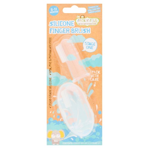 Jack N' Jill Silicone Finger Brush