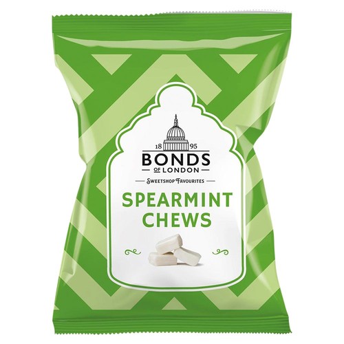 Bonds Of London Spearmint Chews, 120g Bonds Of London Spearmint Chews, 120g