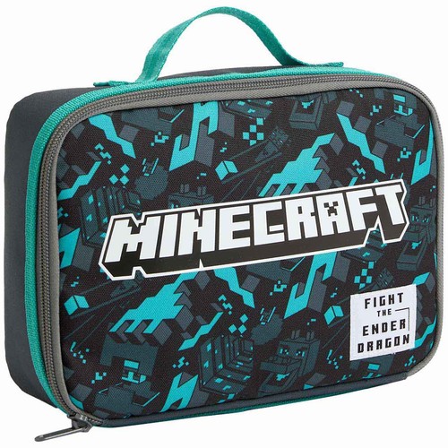 M&S Kids Minecraft Lunchbox, Grey 