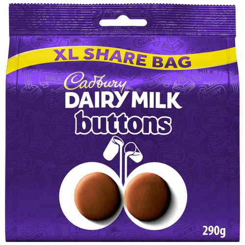 Cadbury Dairy Milk Buttons 290G
