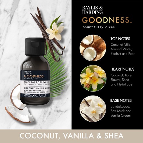 Baylis & Harding Goodness Coconut, Vanilla & Shea Body Wash