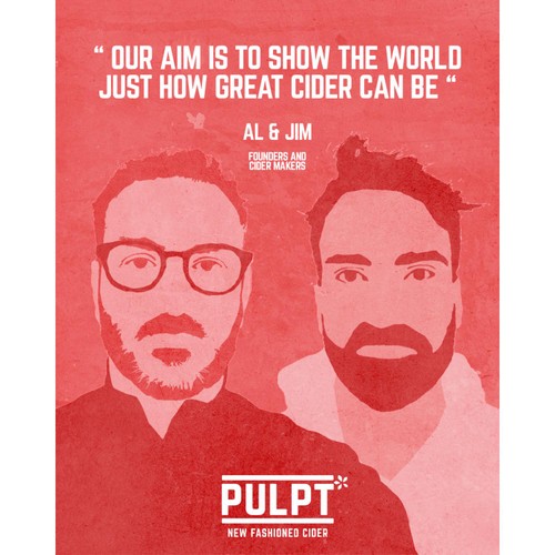 Pulpt Melba - Craft White Peach & Scottish Raspberry Cider