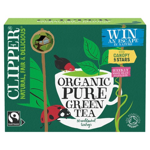 Clipper Organic Fairtrade Green Tea Bags