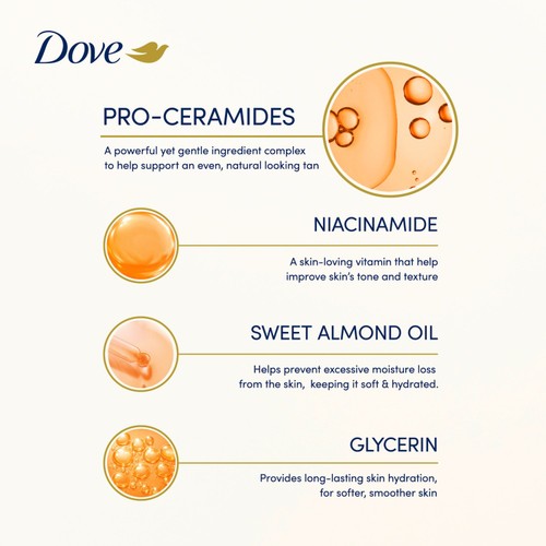 Dove DermaSpa Summer Revived Fair to Medium Gradual Self-Tan Body Mousse