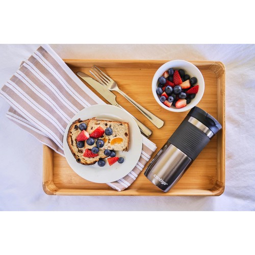 Contigo Byron Travel Mug 470ml Leakproof Insulated Gunmetal Grey