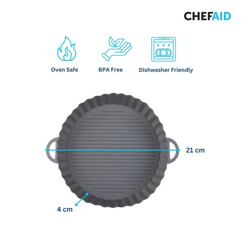 Chef Aid Air Fryer Liner 21cm Dia x 4cm