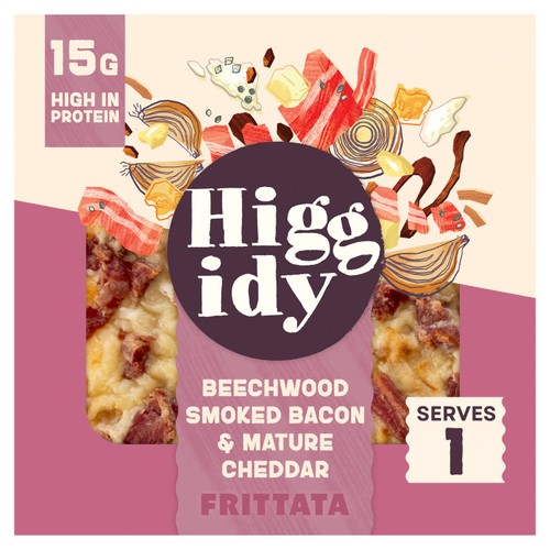 Higgidy Beechwood Smoked Bacon & Mature Cheddar Frittata
