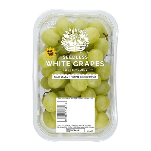 M&S Seedless White Grapes