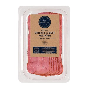 M&S British Wafer Thin Pastrami Slices