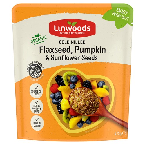 Linwoods Milled Organic Flaxseed, Sunflower & Pumpkin Seeds