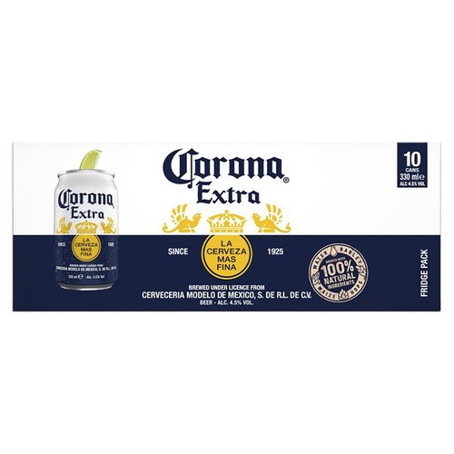 Corona Extra Mexican Lager Beer Cans