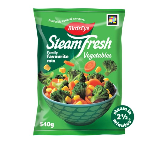 Birds Eye Steamfresh 4 Family Favourites Steam Bags