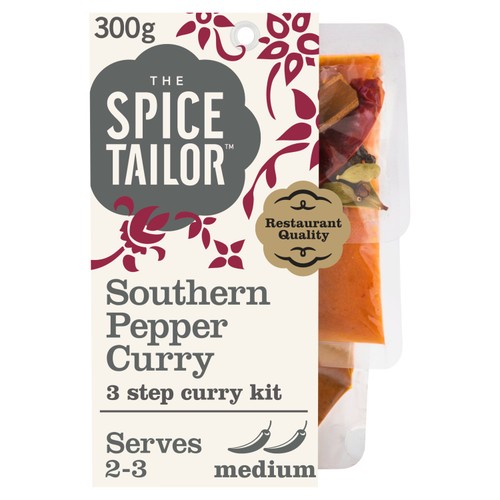 The Spice Tailor Southern Pepper Indian Curry Sauce Kit