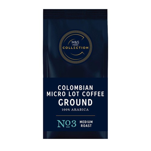 M&S Collection Colombian Micro Lot Ground Coffee