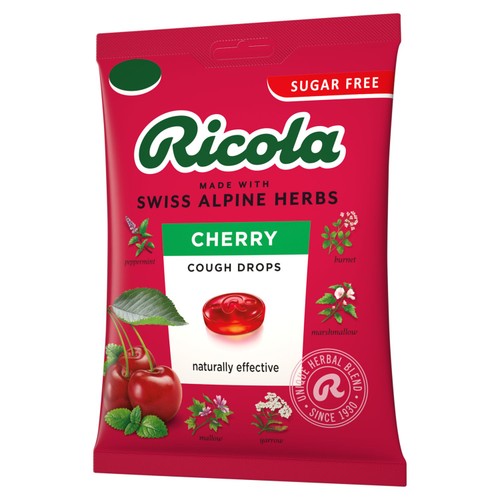Ricola Cherry Cough Drops Bag