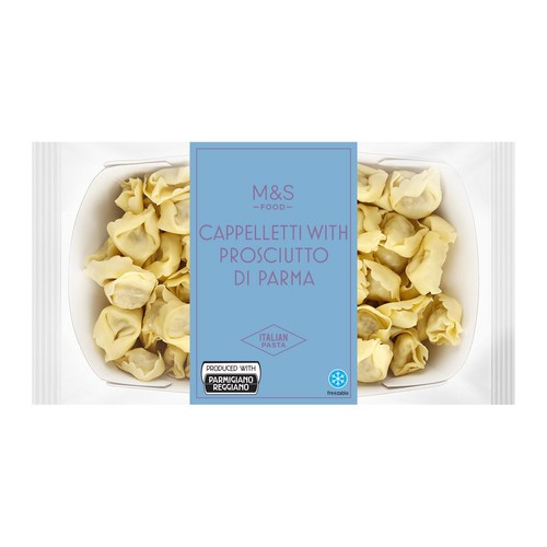 M&S Cappelletti with Parma Ham