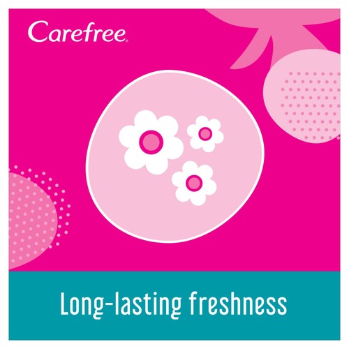 Carefree Cotton Breathable Pantyliners Single Wrapped