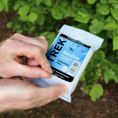 Pyramid Trek Sensitive Biodegradable Insect Repellent Wipes