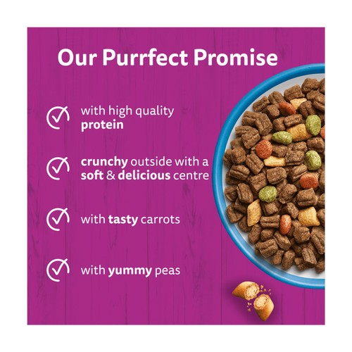 Whiskas 1+ Adult Dry Cat Food with Tuna