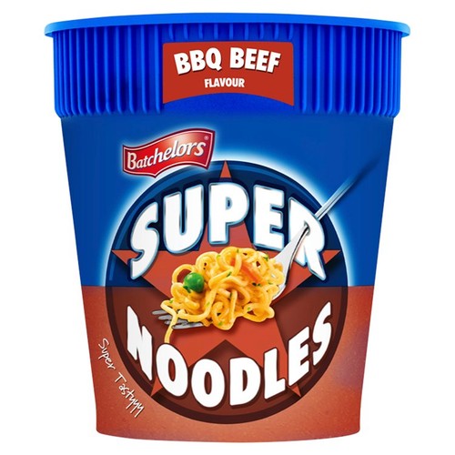 Batchelors Super Noodles BBQ Beef Flavour Instant Noodle Pot
