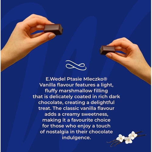 Wedel Vanilla Marshmallow Coated in Dark Chocolate 