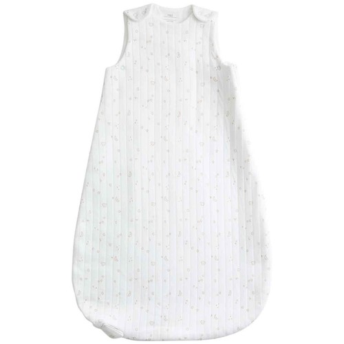 M&S Cotton Rich 1.5 Tog Printed Sleeping Bag, 0-6 M, White