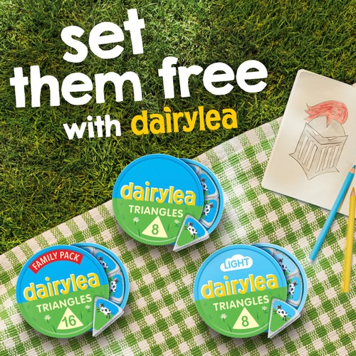 Dairylea Cheese Spread Triangles 16 Pack