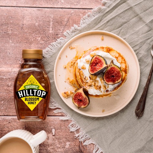 Hilltop Honey Organic Blossom Squeezy 