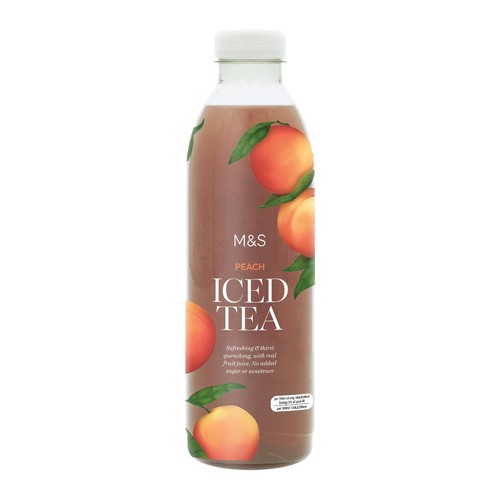 M&S Peach Iced Tea No Added Sugar