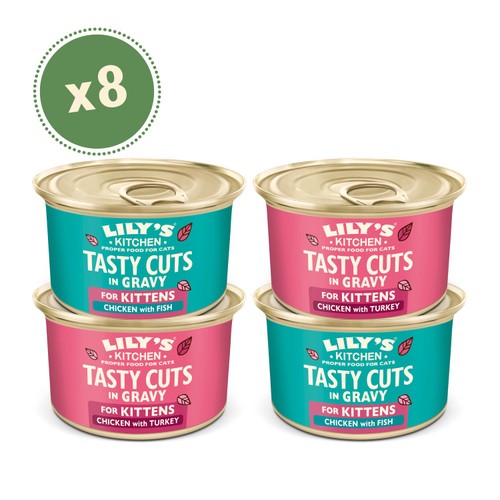 Lily's Kitchen Cat Tasty Cuts Kitten Mixed Multipack