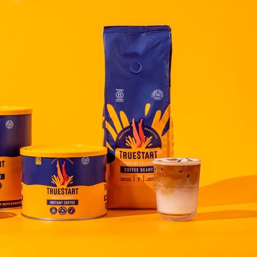 TrueStart Energising Colombian Coffee Beans