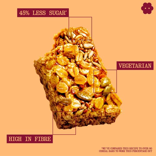 Graze Honey Oat Boost Flapjack Snack