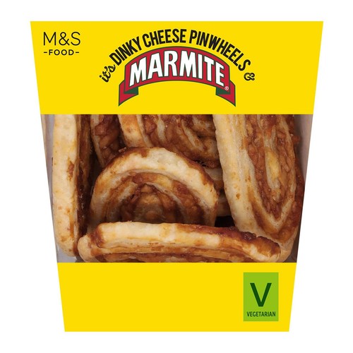 M&S 8 Dinky Marmite Cheese Pinwheels
