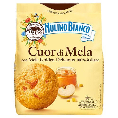 Mulino Bianco Cuor Di Mela  with Apple Filling